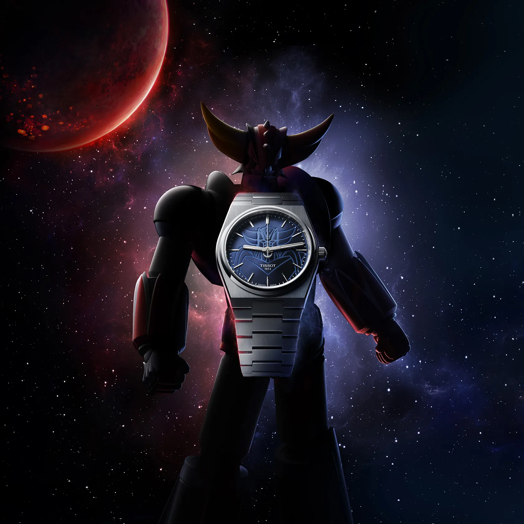 Tissot PRX UFO Robot Grendizer - detalje