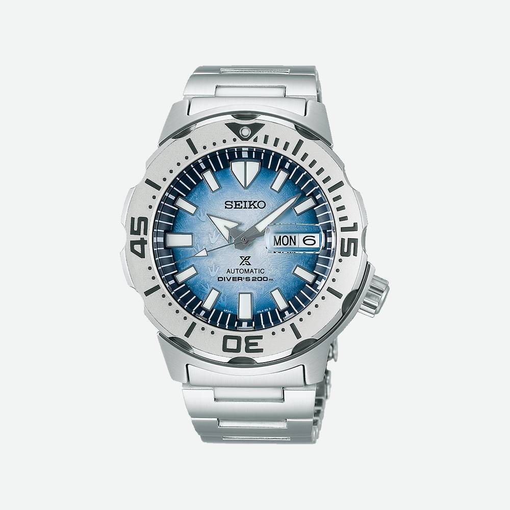Herren-Uhrwerk-Automatik-3-Zeiger-Armband-Stahl-Edition-Special-Save-the-Ocean-Pinguin